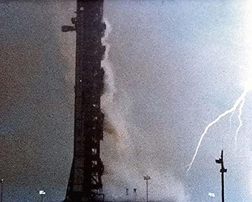 אפולו 12 נפגע על ידי ברק נאסא 11 על 14 הדפסת צילום הליד כסף