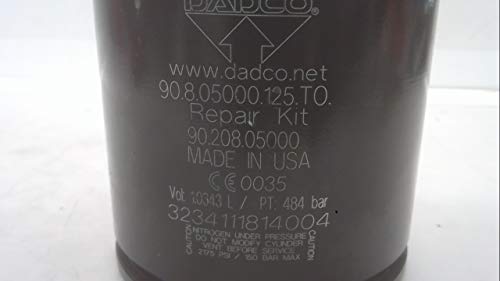 DADCO 90.8.05000.125.to, קפיץ גז חנקן, סדרה: 90.8 90.8.05000.125