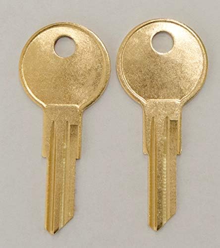 Keys22 שני מפתחות החלפה עבור ארון הקבצים של הרמן מילר ריהוט משרדי לחתוך לנעילה/מספרי מפתח מ- UM227 ל- UM350 קיצוץ מקדים