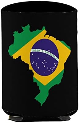ברזיל דגל מפת לשימוש חוזר כוס שרוולים אייס קפה מבודד מחזיק כוס עם חמוד דפוס עבור חם קר משקאות
