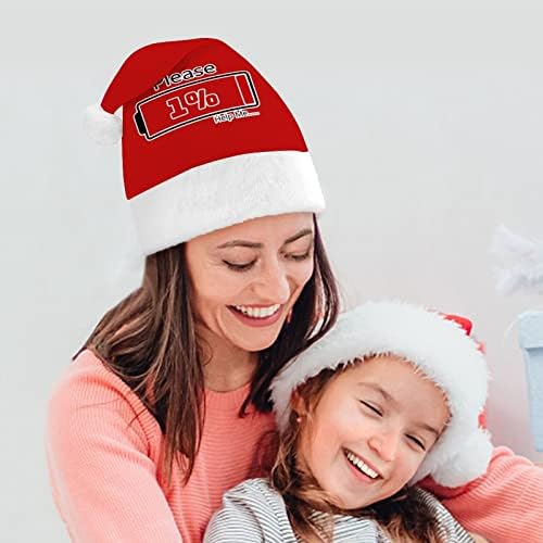 בבקשה לעזור לי חג המולד כובע סנטה כובעי חג המולד עץ קישוטי חג דקור מתנות למבוגרים נשים משפחת גברים