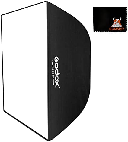 Godox 20 x 28/ 50 סמ x 70 סמ מלבן מטרייה מלבן משקף Softbox נייד לצילום סטודיו Speedlite Flash