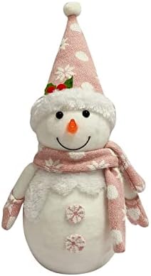 קישוט לחג המולד של XIOS חג המולד זוהר קישוטי בובות שלג איש שלג זוהר LED LED LIGHILY LIGHT LIGHT HORGY PARATY HOME DECE